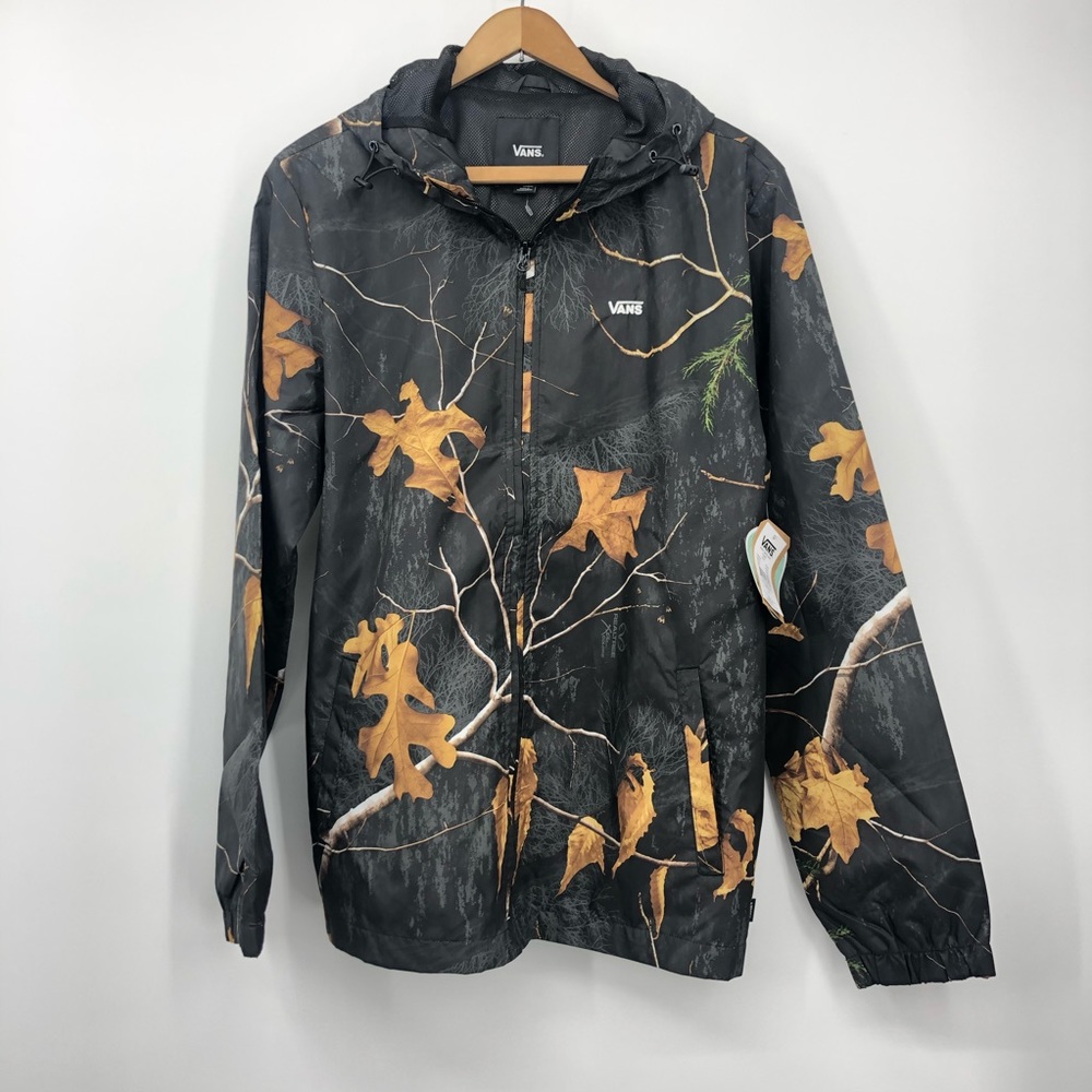 ✨NWT Vans Realtree Collab Rain Windbreaker Jacket